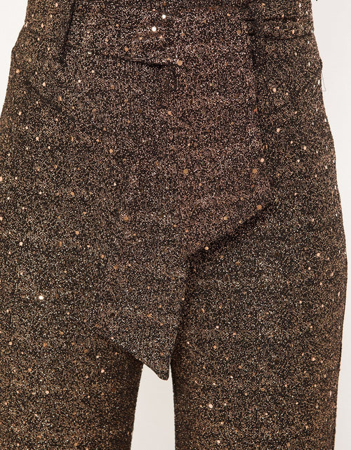 Load image into Gallery viewer, Shiny Paillette Pants
