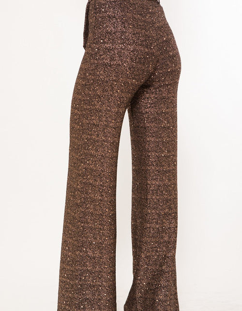 Load image into Gallery viewer, Shiny Paillette Pants
