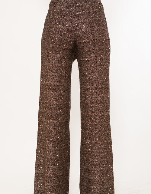 Load image into Gallery viewer, Shiny Paillette Pants
