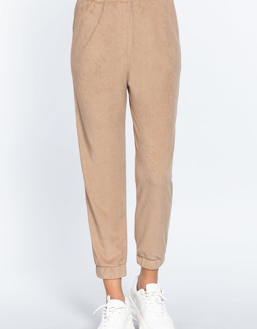 Load image into Gallery viewer, Terry Towelling Long Jogger Pants
