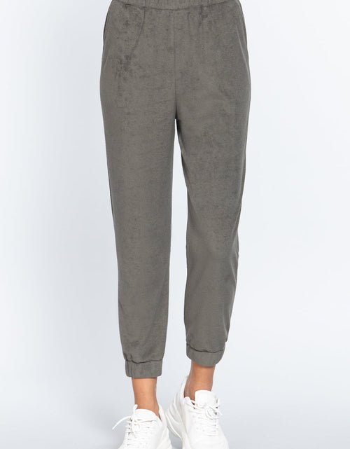 Load image into Gallery viewer, Terry Towelling Long Jogger Pants
