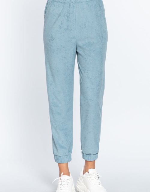 Load image into Gallery viewer, Terry Towelling Long Jogger Pants
