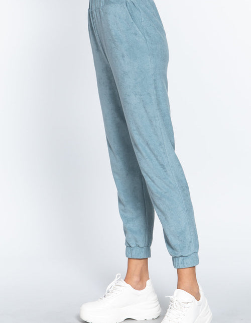 Load image into Gallery viewer, Terry Towelling Long Jogger Pants
