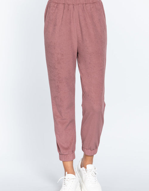 Load image into Gallery viewer, Terry Towelling Long Jogger Pants
