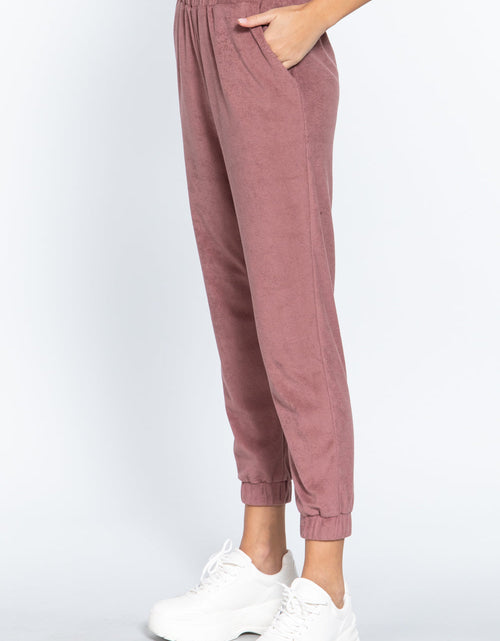 Load image into Gallery viewer, Terry Towelling Long Jogger Pants
