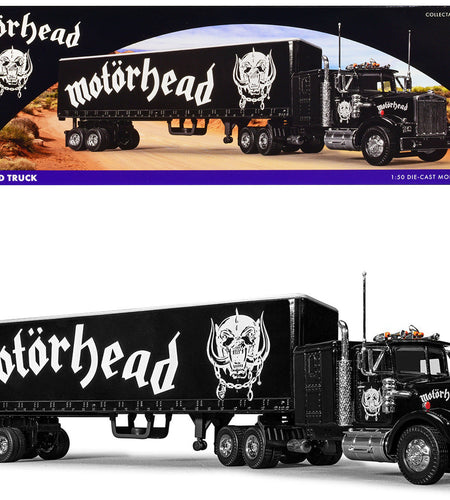 "Motorhead" Transport Truck Black 1/50 Diecast Model by Corgi