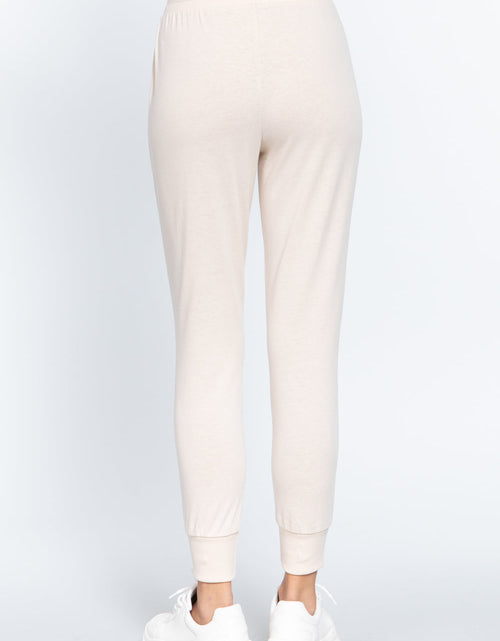 Load image into Gallery viewer, Waist Band Long Sweatpants With Pockets
