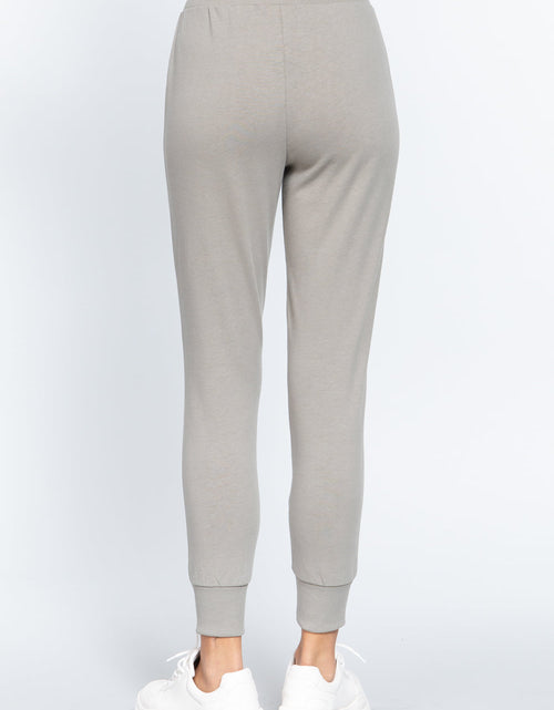 Load image into Gallery viewer, Waist Band Long Sweatpants With Pockets
