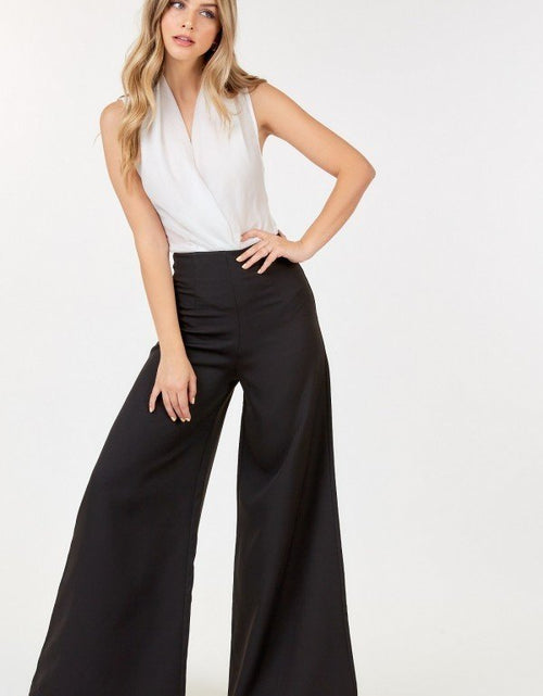 Load image into Gallery viewer, High Waist Wide Leg Flare Pants
