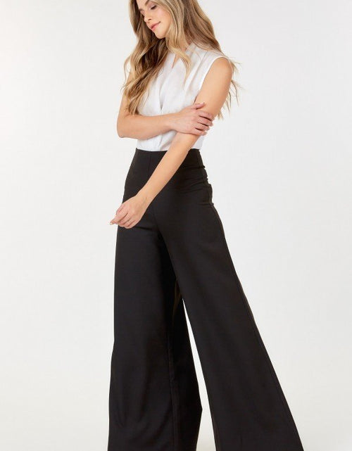 Load image into Gallery viewer, High Waist Wide Leg Flare Pants
