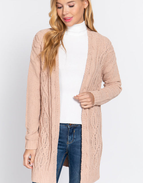 Load image into Gallery viewer, Chenille Sweater Cardigan
