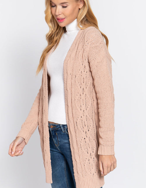 Load image into Gallery viewer, Chenille Sweater Cardigan
