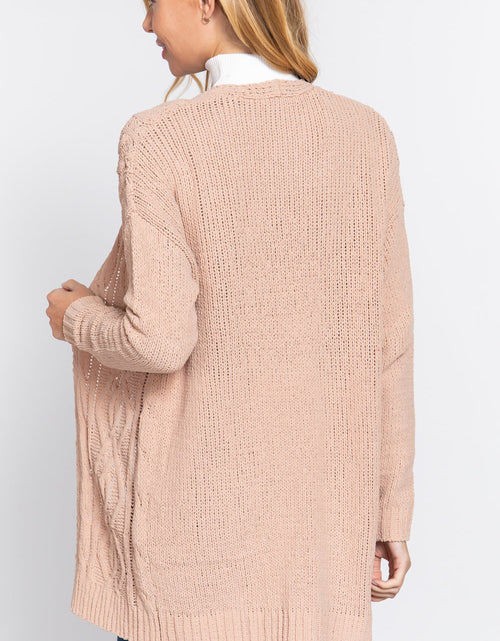 Load image into Gallery viewer, Chenille Sweater Cardigan
