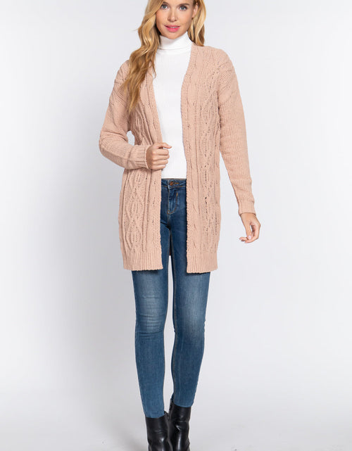 Load image into Gallery viewer, Chenille Sweater Cardigan
