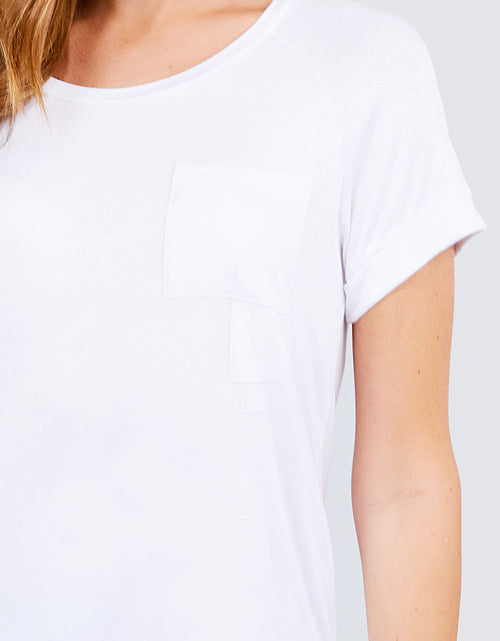 Load image into Gallery viewer, Short Raglan Slv Rayon Jersey Top
