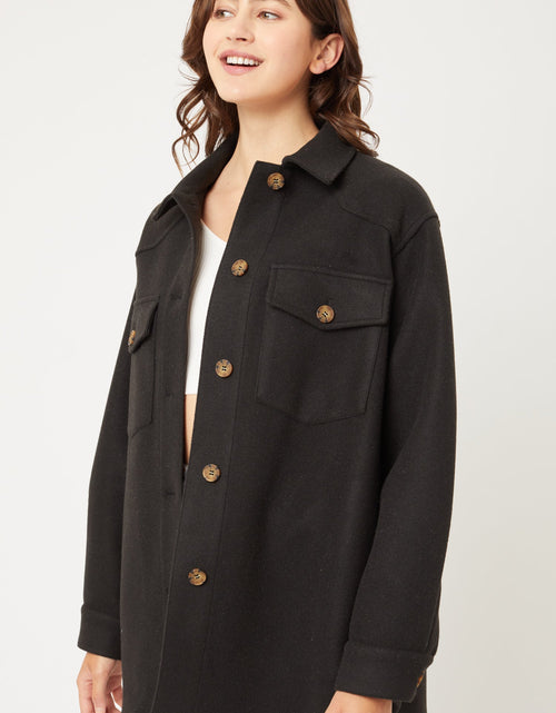 Load image into Gallery viewer, Jq Fleece Oversized Shacket
