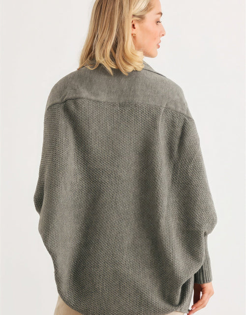 Load image into Gallery viewer, Batwing Sleeve Open Front Cardigan
