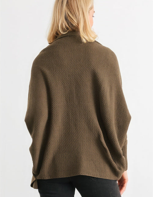 Load image into Gallery viewer, Batwing Sleeve Open Front Cardigan

