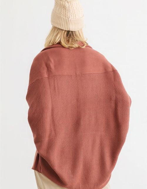 Load image into Gallery viewer, Batwing Sleeve Open Front Cardigan
