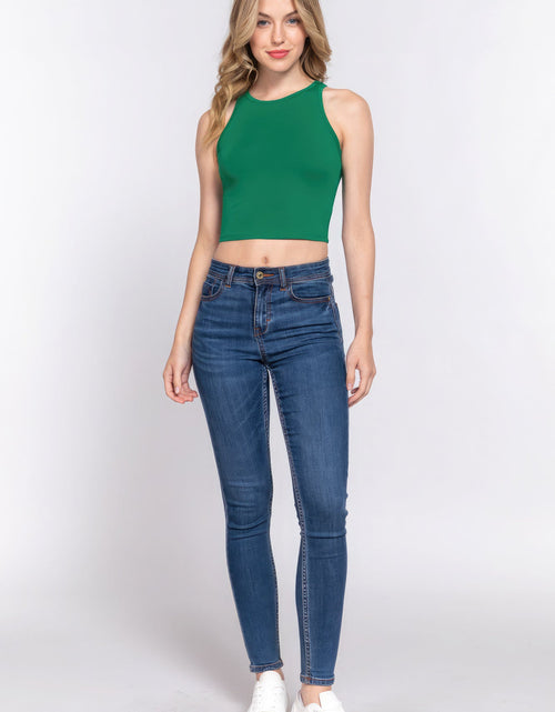 Load image into Gallery viewer, Halter Neck Crop Top
