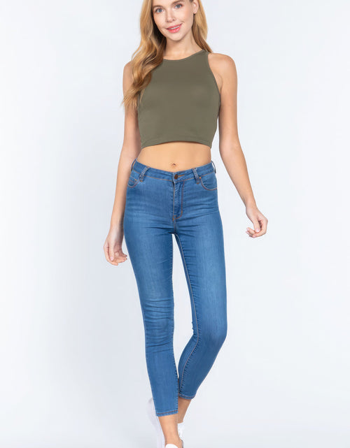Load image into Gallery viewer, Halter Neck Crop Top
