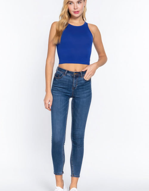 Load image into Gallery viewer, Halter Neck Crop Top
