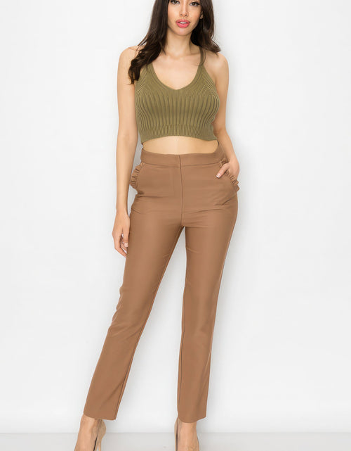 Load image into Gallery viewer, Scoop Neck Rib Top
