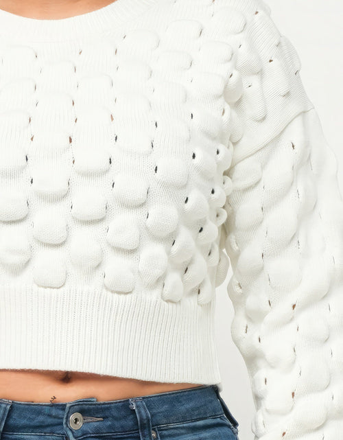 Load image into Gallery viewer, Checker Sweater Top
