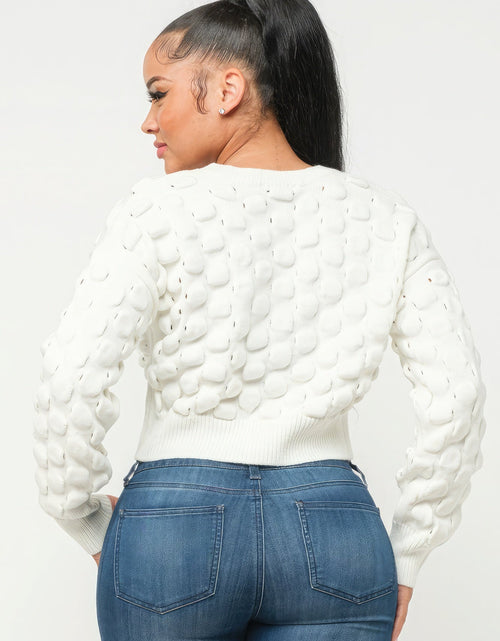 Load image into Gallery viewer, Checker Sweater Top
