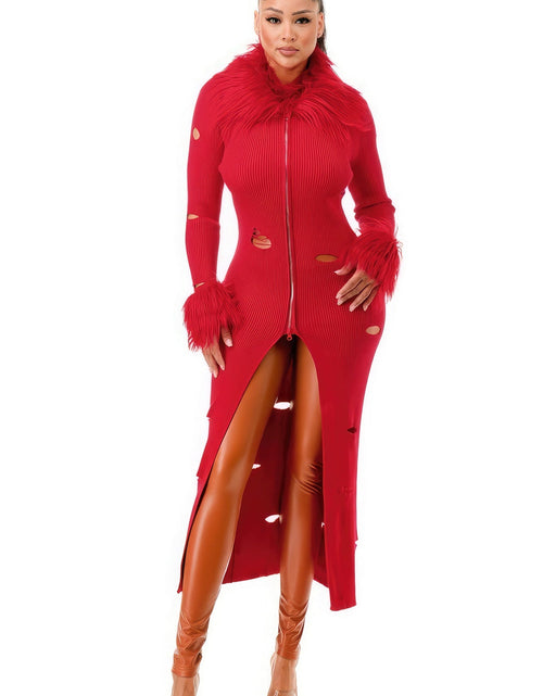 Load image into Gallery viewer, Diva Mode Cardigan Dress
