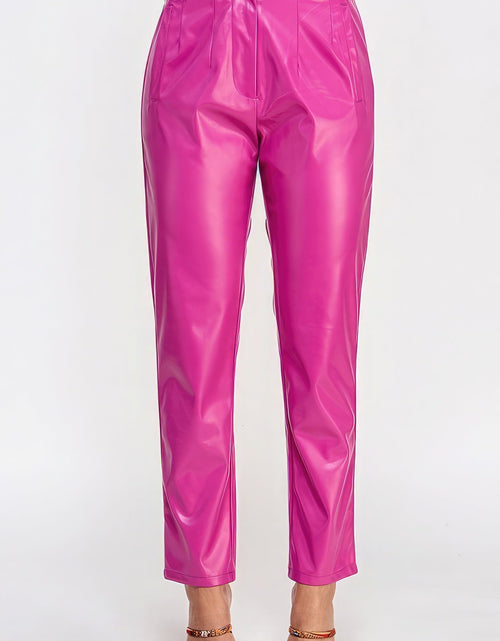 Load image into Gallery viewer, Faux Leather Pants
