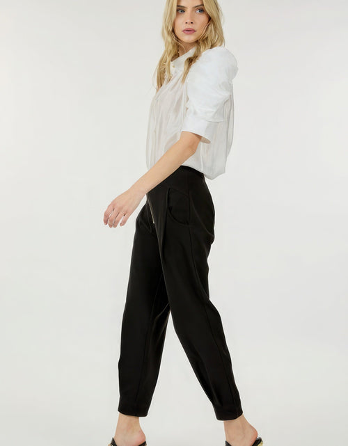 Load image into Gallery viewer, High Waist Zipper Front Skinny Pants
