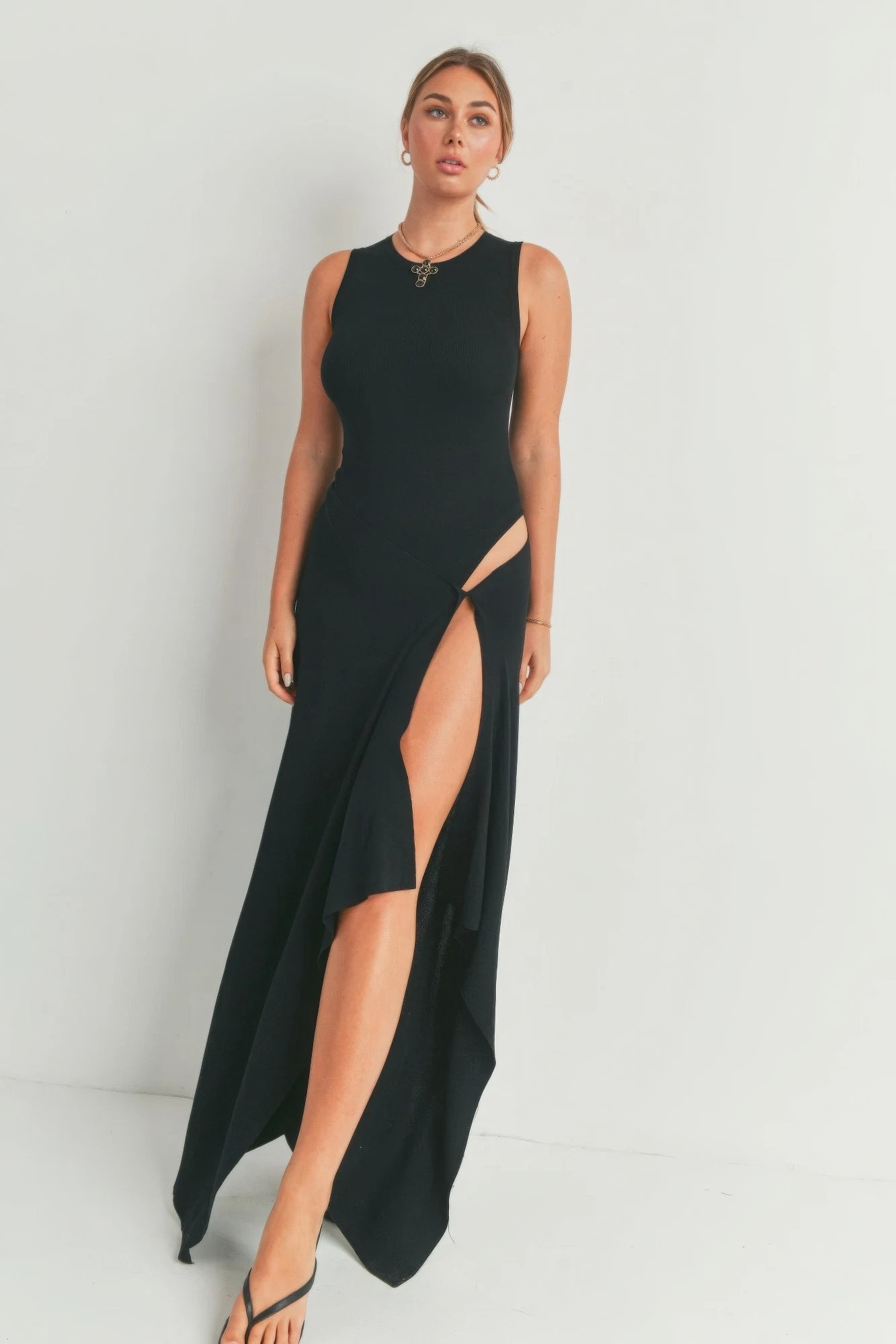 Maxi Dress With Slit by Balec Group