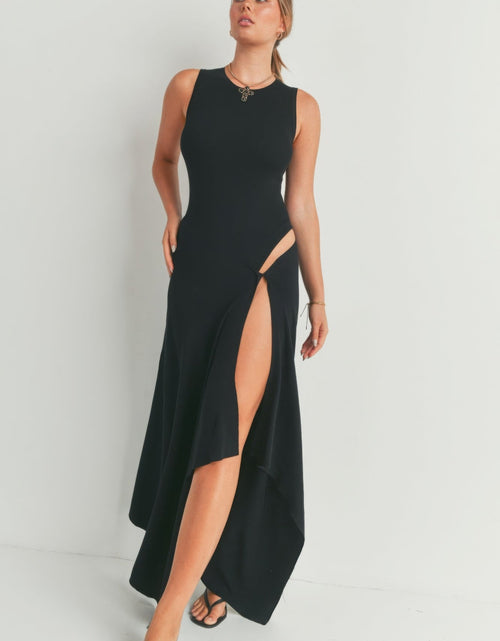 Load image into Gallery viewer, Maxi Dress With Slit by Balec Group
