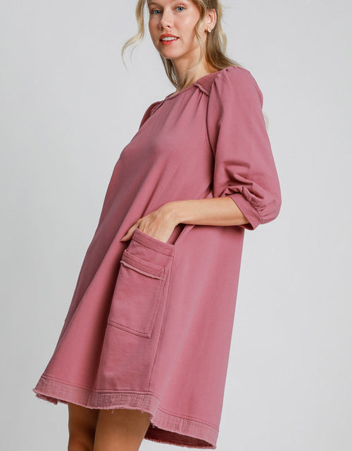 Load image into Gallery viewer, French Terry Mini Dress by Balec Group
