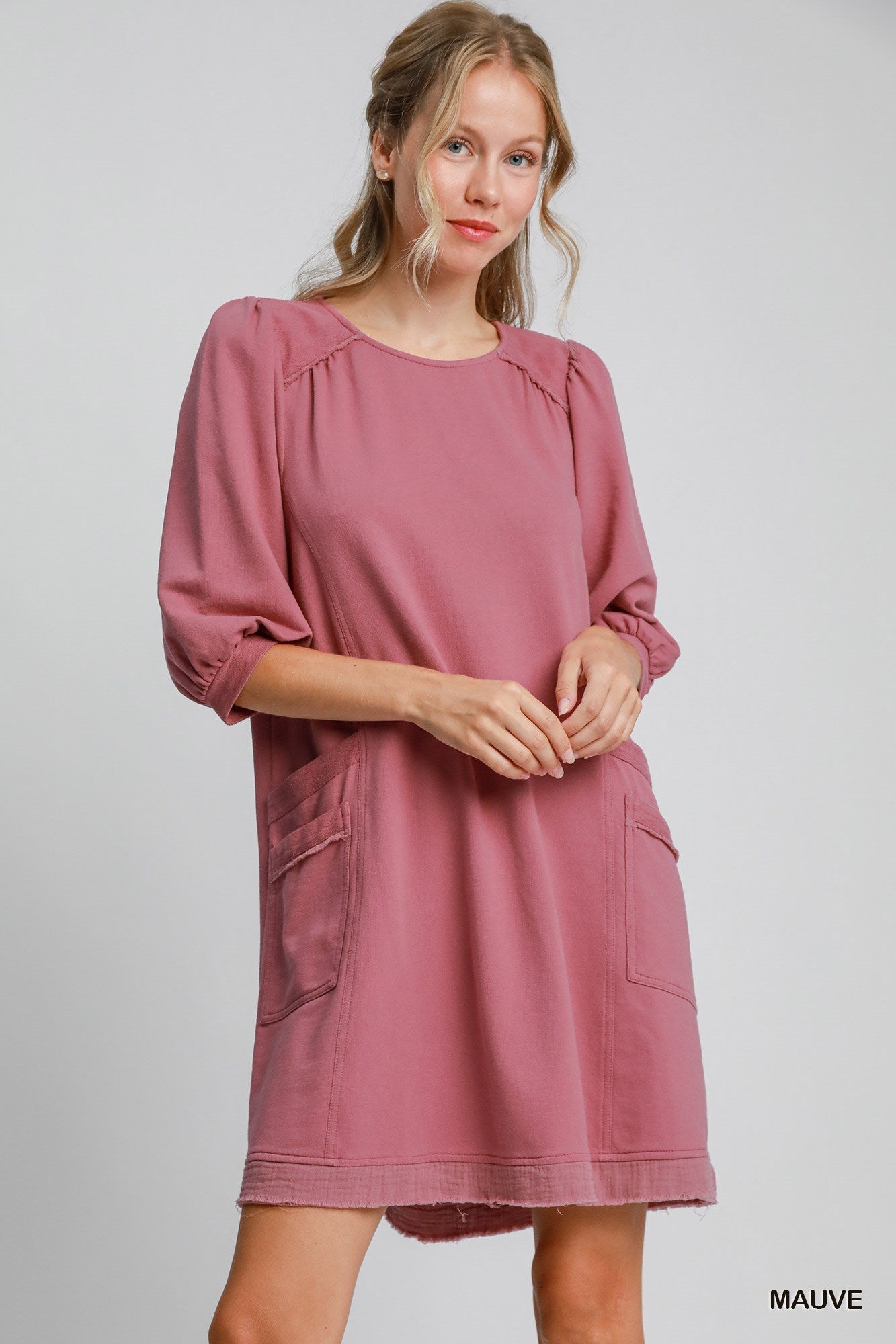 French Terry Mini Dress by Balec Group