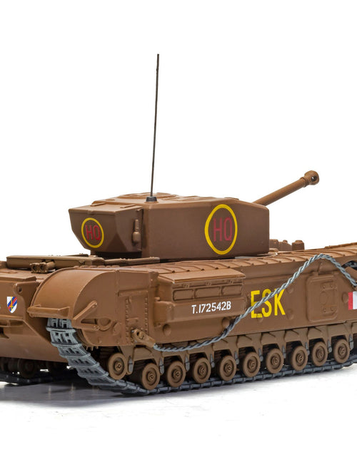Load image into Gallery viewer, Churchill Mk.III Tank "ESK Squadron HQ C Squadron 3rd Battalion Scots Guards 6th Guards Armoured Brigade" (1943) British Royal Army "Military Legends" Series 1/50 Diecast Model by Corgi
