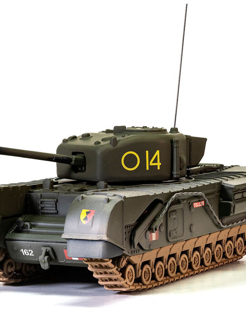 Load image into Gallery viewer, Churchill Mk.IV Tank "'To Catch a Tiger' 'Toledo' C Squadron 14 Troop 21st Army Tank Brigade Tunisia" (1943) British Royal Army "Military Legends" Series 1/50 Diecast Model by Corgi

