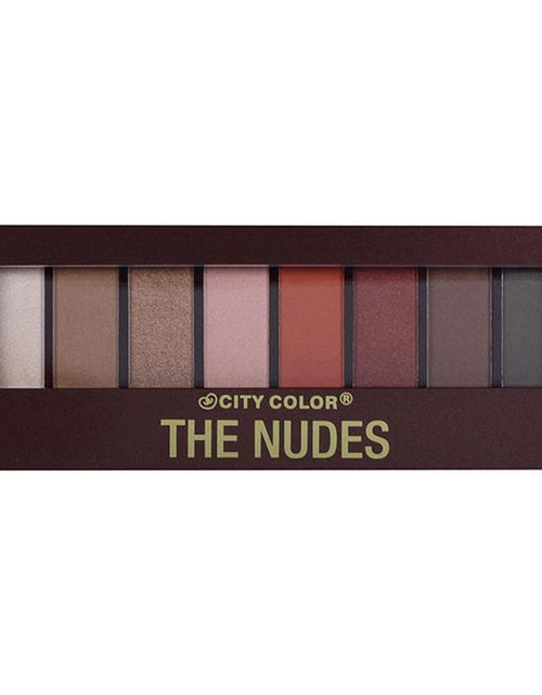Load image into Gallery viewer, CITY COLOR The Nudes Eyeshadow Palette
