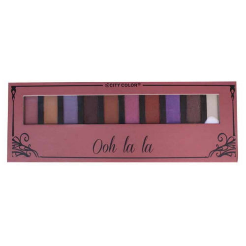 Load image into Gallery viewer, CITY COLOR Ohh La La Eyeshadow Palette - 10 Shades

