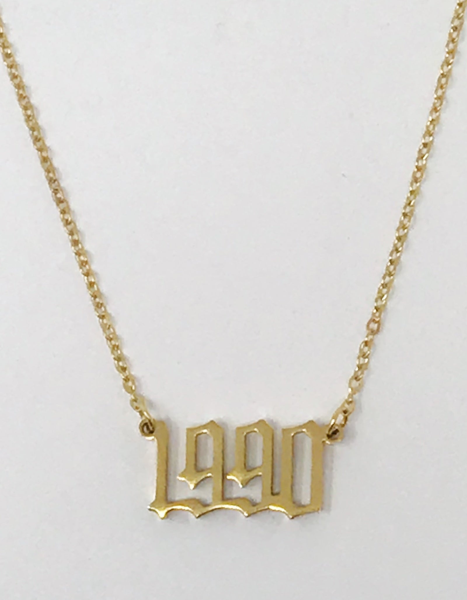 Birth Year Necklace by Ellisonyoung.com