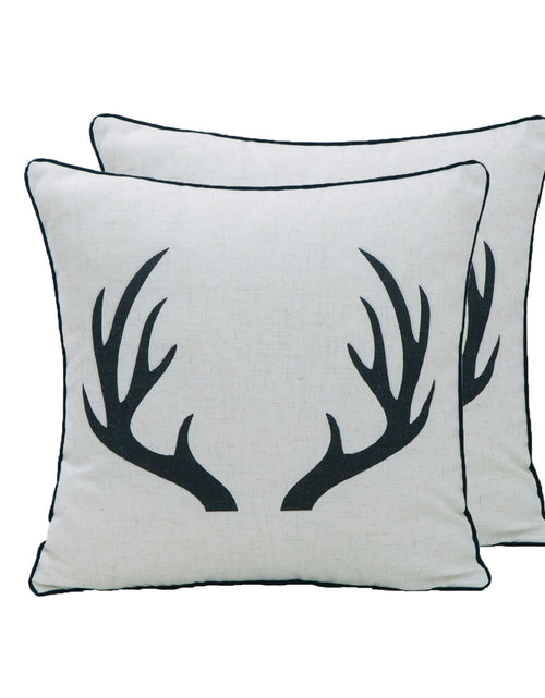 Load image into Gallery viewer, Cottage Icons throw pillow - set of 2 by Peterson Housewares &amp; Artwares
