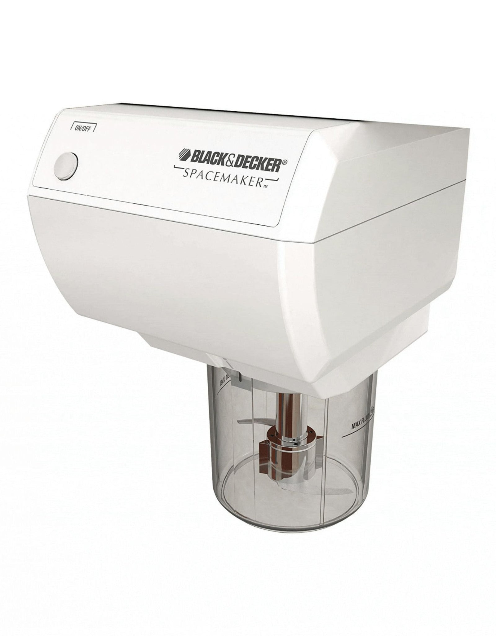 Black & Decker Under The Counter Combo Chopper Coffee Grinder - White