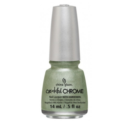 Load image into Gallery viewer, CHINA GLAZE Nail Lacquer - Crinkled Chrome - Wrinkling the Sheets
