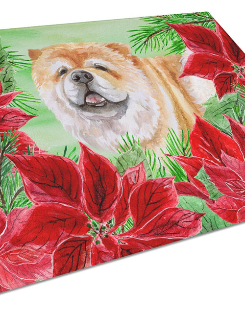 Load image into Gallery viewer, Cane Corso Poinsettas Glass Cutting Board Large CK1343LCB by Caroline's Treasures
