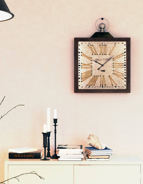 Load image into Gallery viewer, Wall clock - Antique Epoch Wall Clock by Peterson Housewares &amp; Artwares
