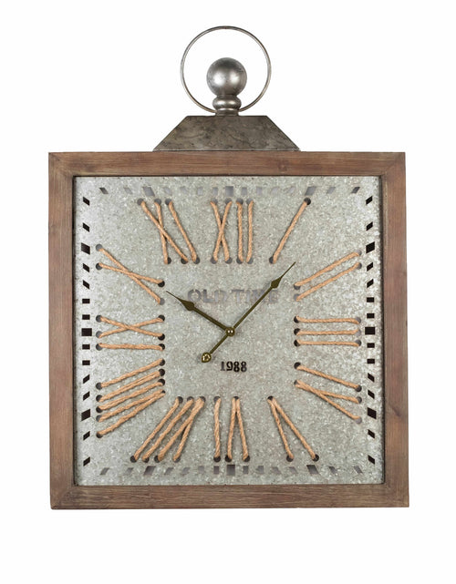 Load image into Gallery viewer, Wall clock - Antique Epoch Wall Clock by Peterson Housewares &amp; Artwares

