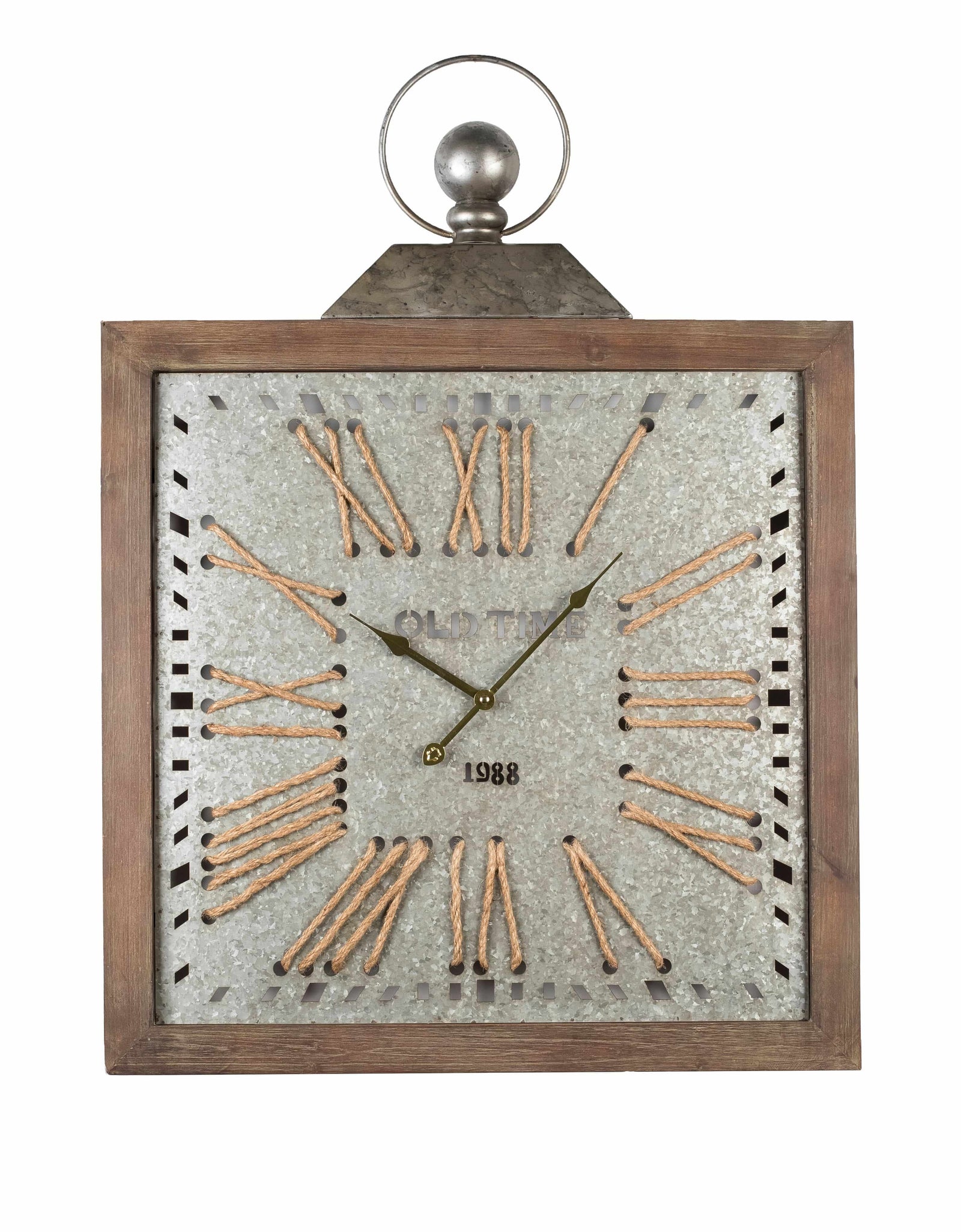 Wall clock - Antique Epoch Wall Clock by Peterson Housewares & Artwares