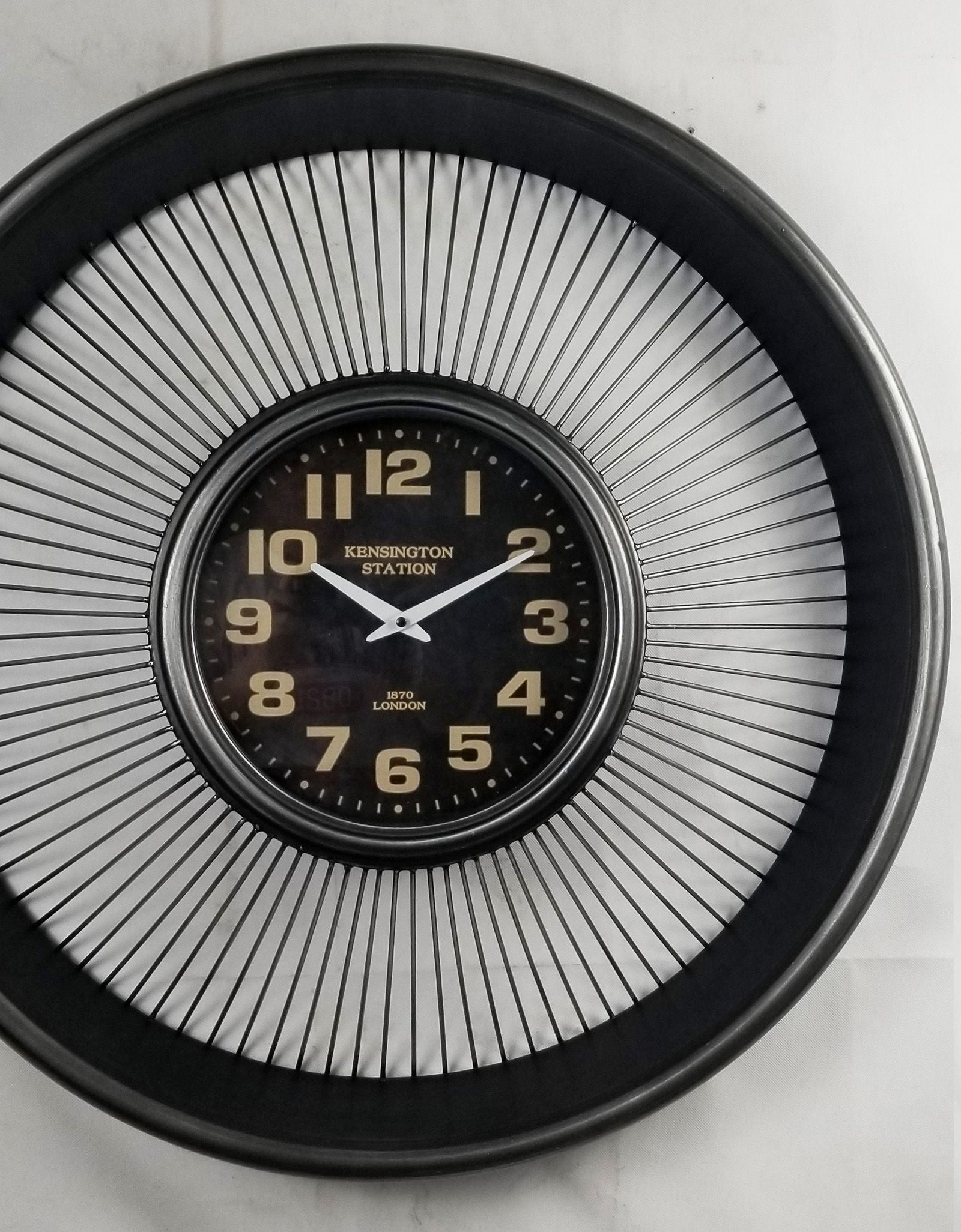 Wall clock - Jet Engine Wall Clock by Peterson Housewares & Artwares