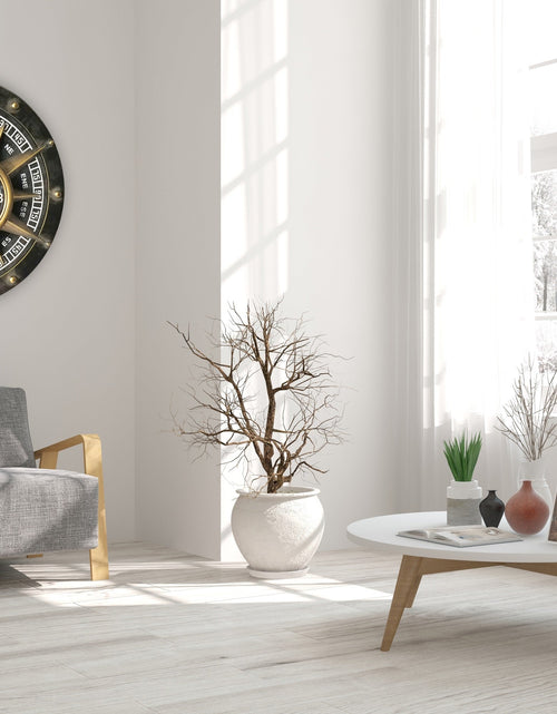 Load image into Gallery viewer, Wall clock - Compass Metal Wall Clock by Peterson Housewares &amp; Artwares
